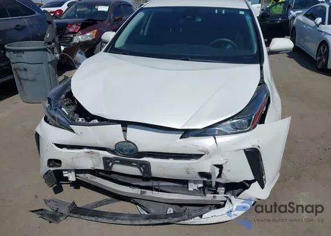 2019 Toyota Prius Le from USA, damaged, VIN JTDKARFU1K3083427